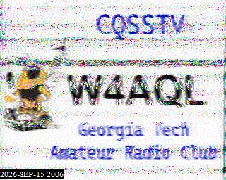 SSTV image from KP4TR_20M