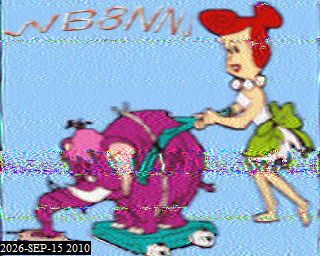 SSTV image from KP4TR_20M