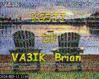 SSTV image from KP4TR_20M