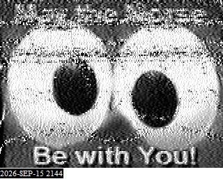 SSTV image from KP4TR_20M