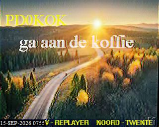 SSTV image from PA3BHW_2M