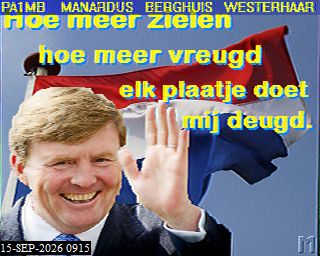 SSTV image from PA3BHW_2M