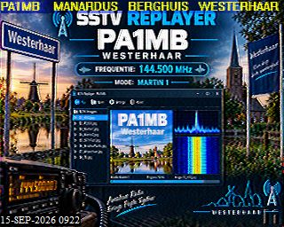 SSTV image from PA3BHW_2M