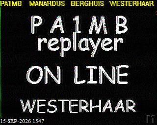 SSTV image from PA3BHW_2M