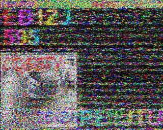 SSTV image from PD2PW_20M