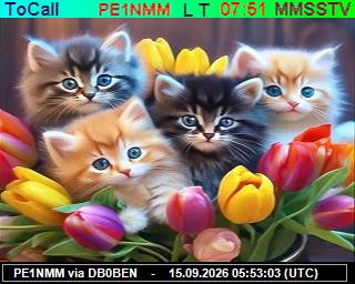 SSTV image from PI1DFT_2M