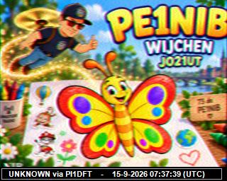 SSTV image from PI1DFT_2M