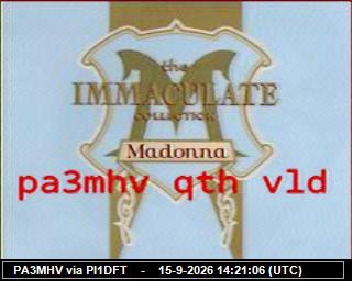 SSTV image from PI1DFT_2M