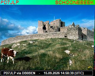SSTV image from PI1DFT_2M