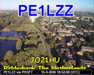 SSTV image from PI1DFT_2M