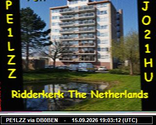 SSTV image from PI1DFT_2M