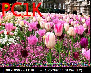 SSTV image from PI1DFT_2M