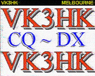 SSTV image from VK2DGH_2M