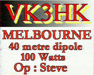 SSTV image from VK2DGH_2M