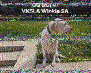 SSTV image from VK2KDK_2M