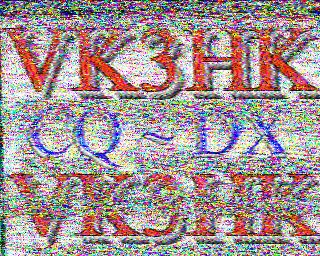 SSTV image from VK2KDK_2M