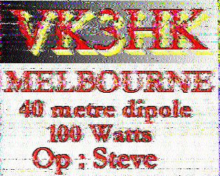 SSTV image from VK2KDK_2M