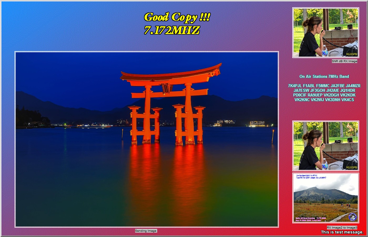 SSTV image from VK4CS_2M