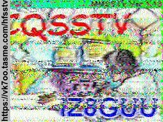SSTV image from VK7OO_20M