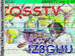 SSTV image from VK7OO_20M