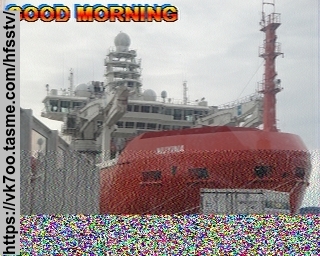 SSTV image from VK7OO_20M