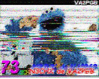 SSTV image from WF3F_20M