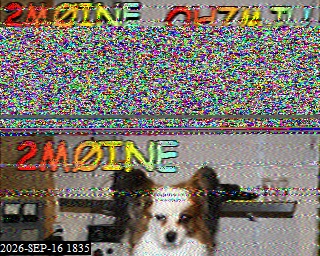 SSTV image from 2E0FWE_20M