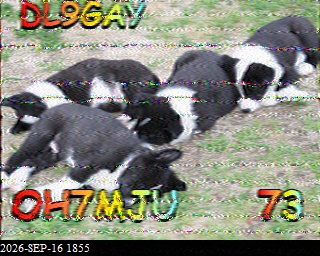 SSTV image from 2E0FWE_20M