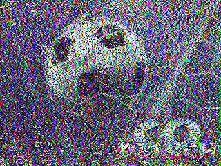 SSTV image from IU0FBK_20M