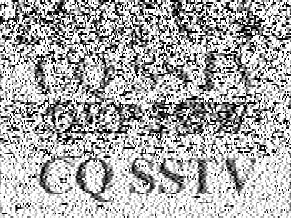 SSTV image from IU0FBK_20M