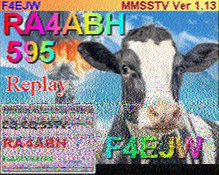 SSTV image from IU0FBK_20M