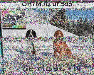 SSTV image from IU0FBK_20M