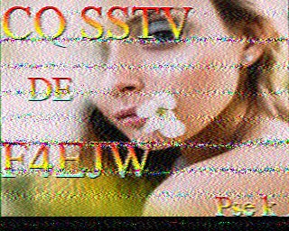 SSTV image from IU0FBK_20M