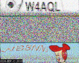 SSTV image from KO6KL_20M