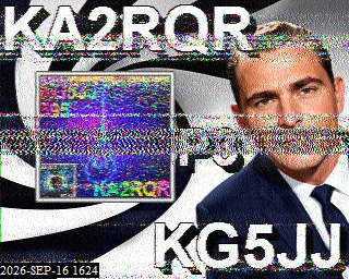 SSTV image from KO6KL_20M