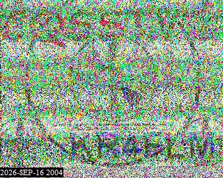 SSTV image from KO6KL_20M
