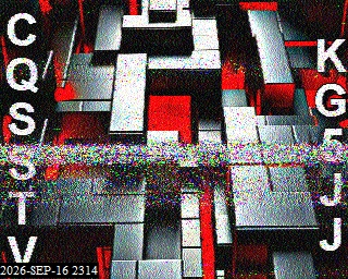 SSTV image from KO6KL_20M