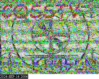 SSTV image from KP4TR_20M