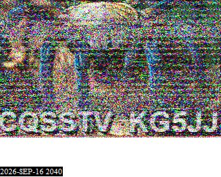 SSTV image from KP4TR_20M