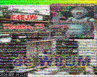 SSTV image from KP4TR_20M