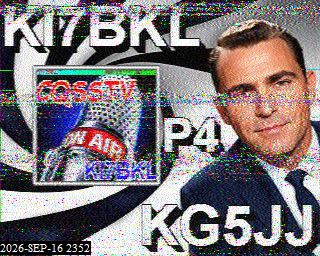 SSTV image from KP4TR_20M