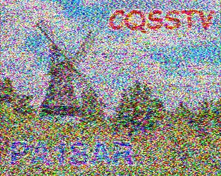 SSTV image from PD2PW_20M