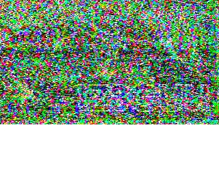 SSTV image from PD2PW_20M
