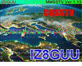 SSTV image from PD2PW_20M