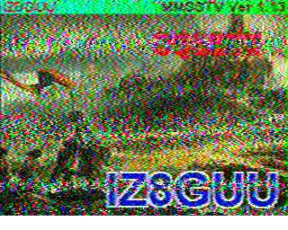 SSTV image from PD2PW_20M