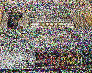 SSTV image from PD2PW_20M
