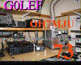 SSTV image from PD2PW_20M
