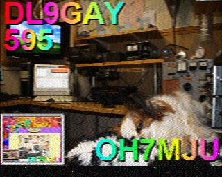 SSTV image from PD2PW_20M