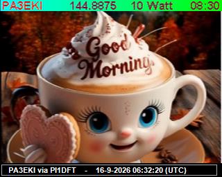 SSTV image from PI1DFT_2M