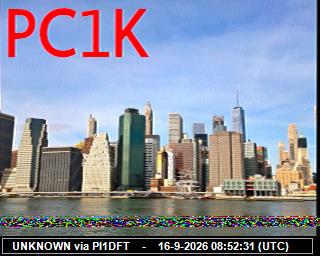 SSTV image from PI1DFT_2M